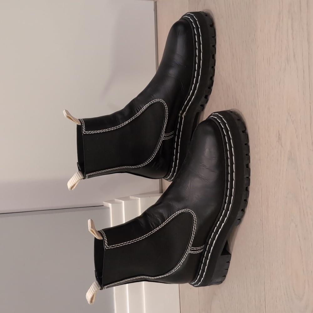 Proenza schouler top stitch Chelsea boot